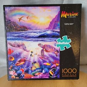 Marine Color - Turtle Bay - Buffalo Games - 1000 Piece Jigsaw PuzzleOcean/Fish/
